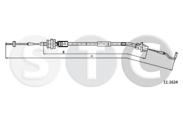 Cavo acceleratore STC T480687