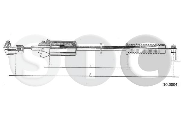 Cavo acceleratore STC T480897