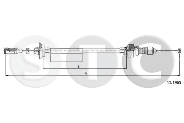 Cavo acceleratore STC T480901