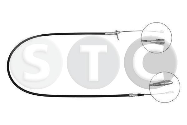 Cavo comando, freno stazionamento STC T480928