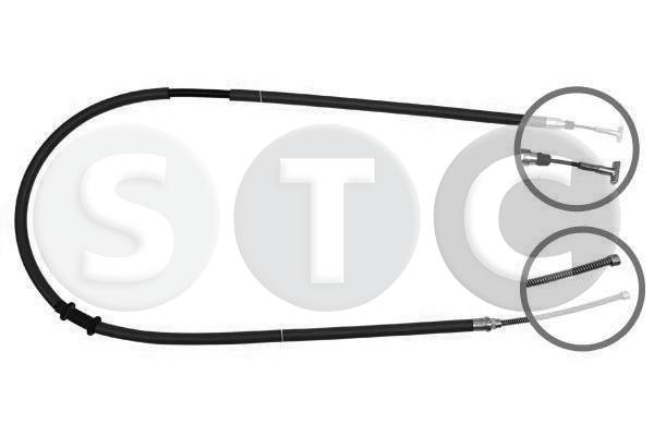 Cavo comando, freno stazionamento STC T481356