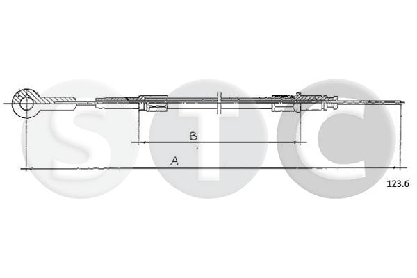 Cavo acceleratore STC T481413