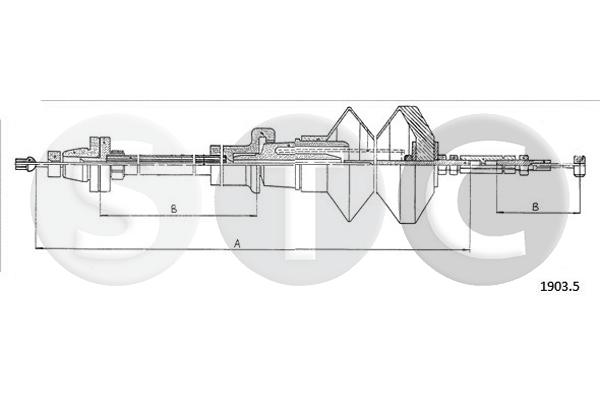Cavo acceleratore STC T481417
