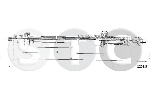 Cavo acceleratore STC T481442
