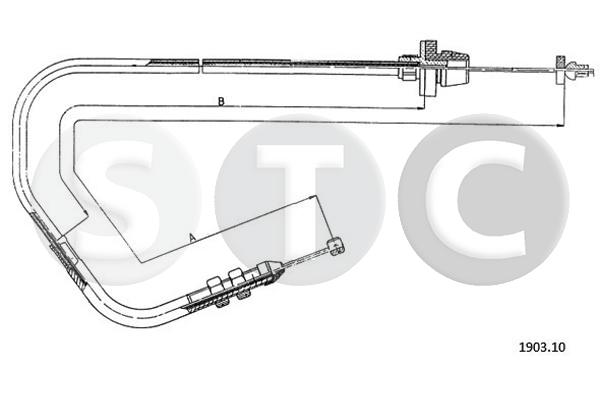 Cavo acceleratore STC T481499
