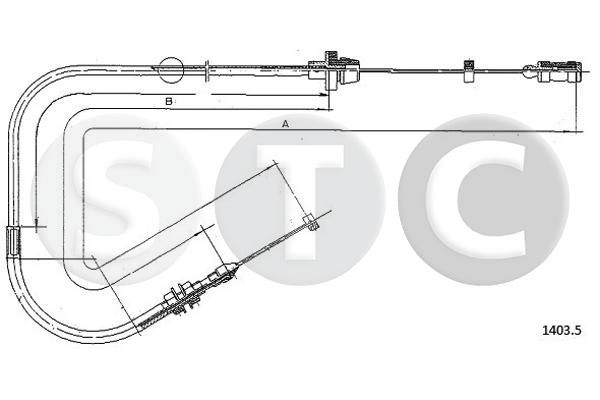 Cavo acceleratore STC T481513