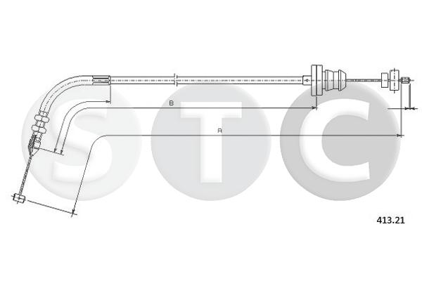 Cavo acceleratore STC T481542