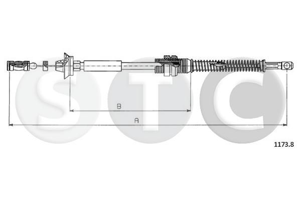 Cavo acceleratore STC T481548