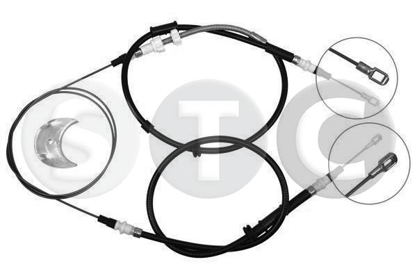 Cavo comando, freno stazionamento STC T481810