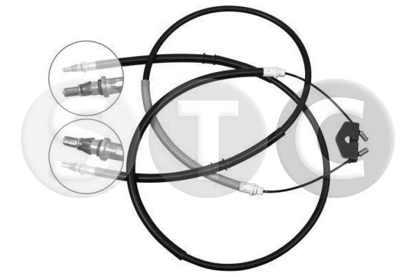 Cavo comando, freno stazionamento STC T481817