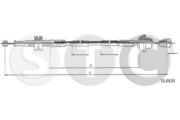 Cavo acceleratore STC T481903