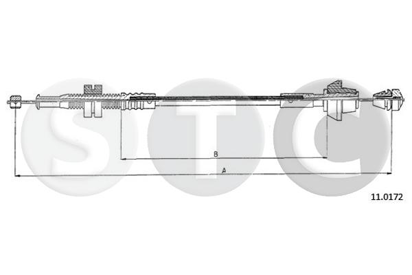 Cavo acceleratore STC T481907