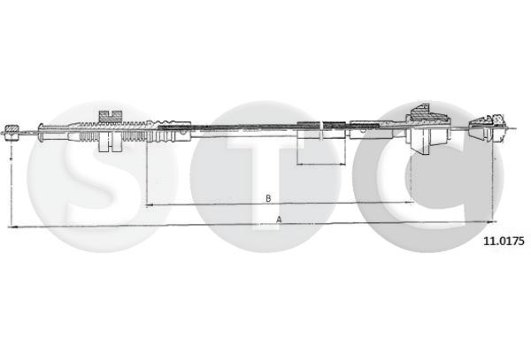 Cavo acceleratore STC T481910