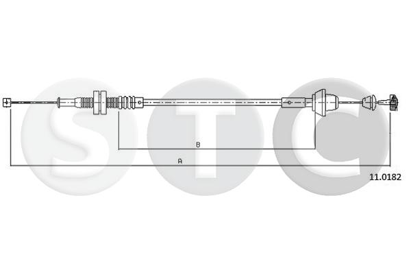 Cavo acceleratore STC T481915