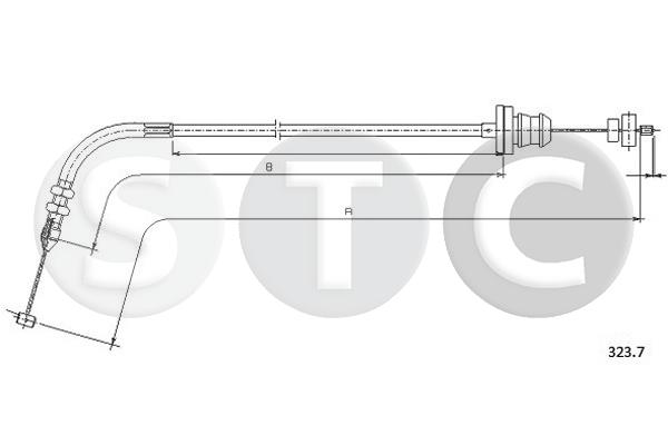 Cavo acceleratore STC T482120