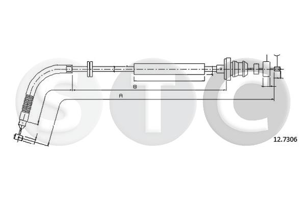 Cavo acceleratore STC T482128