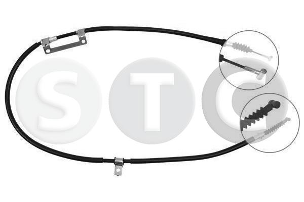 Cavo comando, freno stazionamento STC T482207