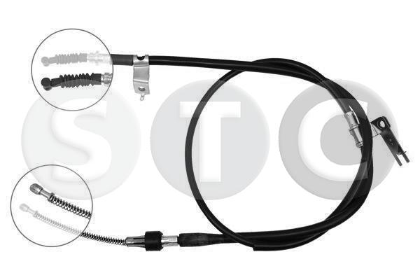 Cavo comando, freno stazionamento STC T482216