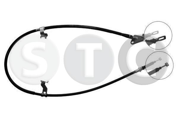 Cavo comando, freno stazionamento STC T482221