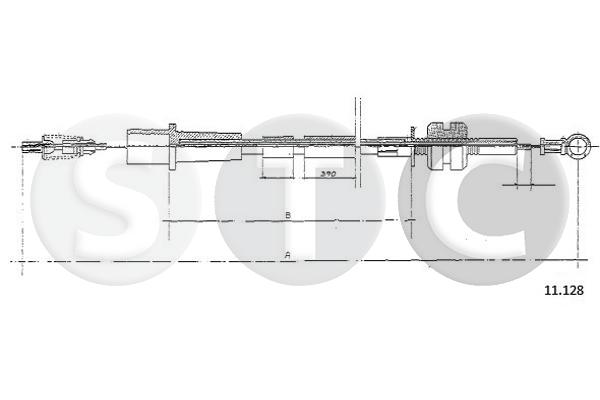 Cavo acceleratore STC T482575