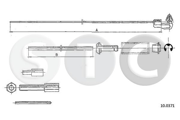 Cavo acceleratore STC T483137