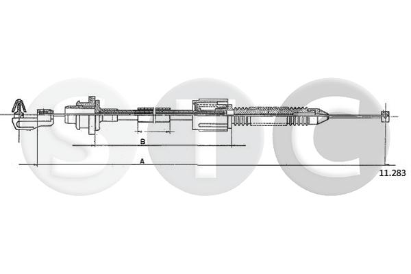 Cavo acceleratore STC T483178