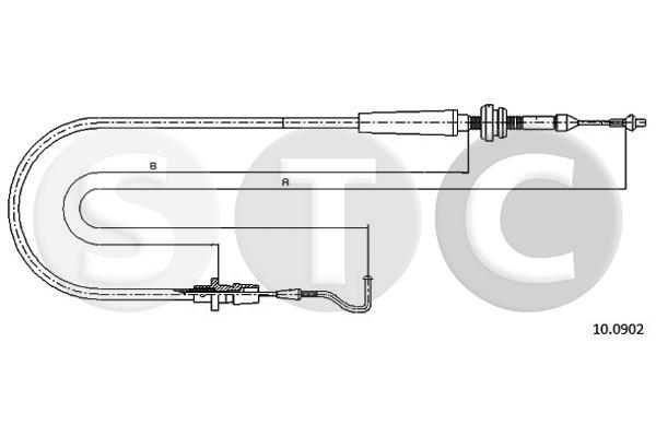 Cavo acceleratore STC T483274