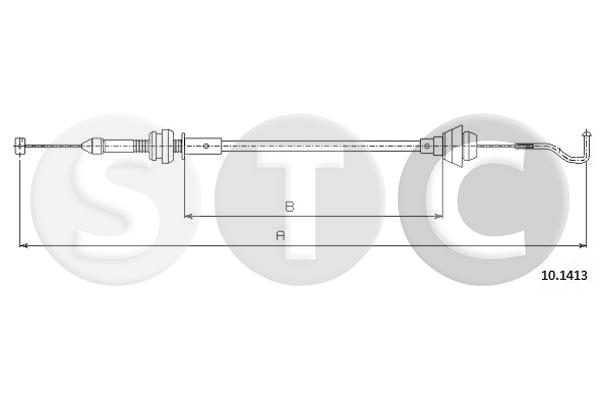 Cavo acceleratore STC T483297