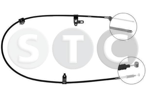 Cavo comando, freno stazionamento STC T483499