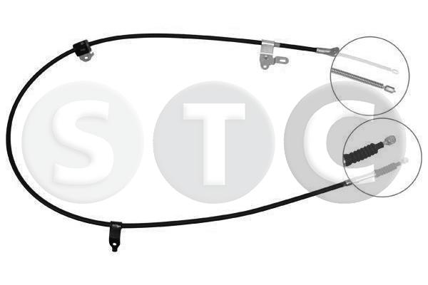 Cavo comando, freno stazionamento STC T483500