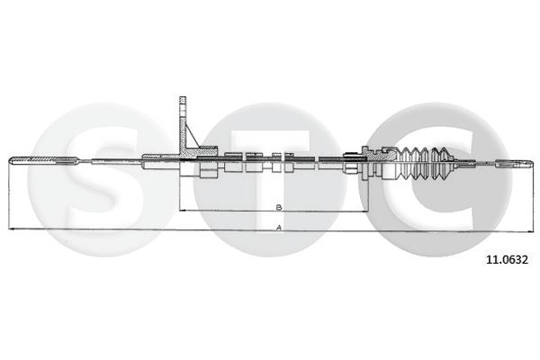 Cavo acceleratore STC T483819