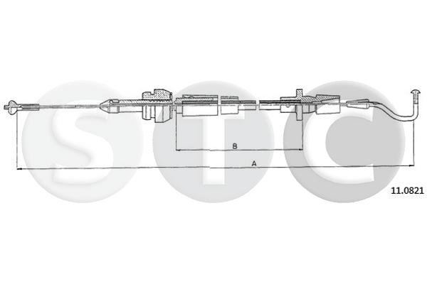 Cavo acceleratore STC T483827