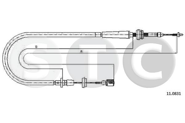 Cavo acceleratore STC T483832