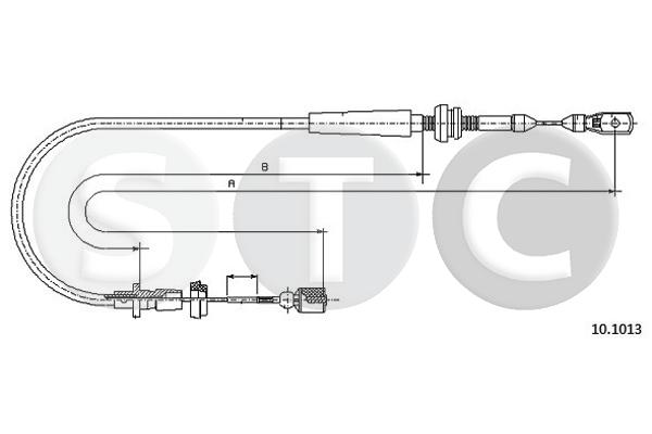 Cavo acceleratore STC T483834