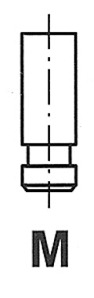 Valvola di aspirazione FRECCIA R4811/RCR