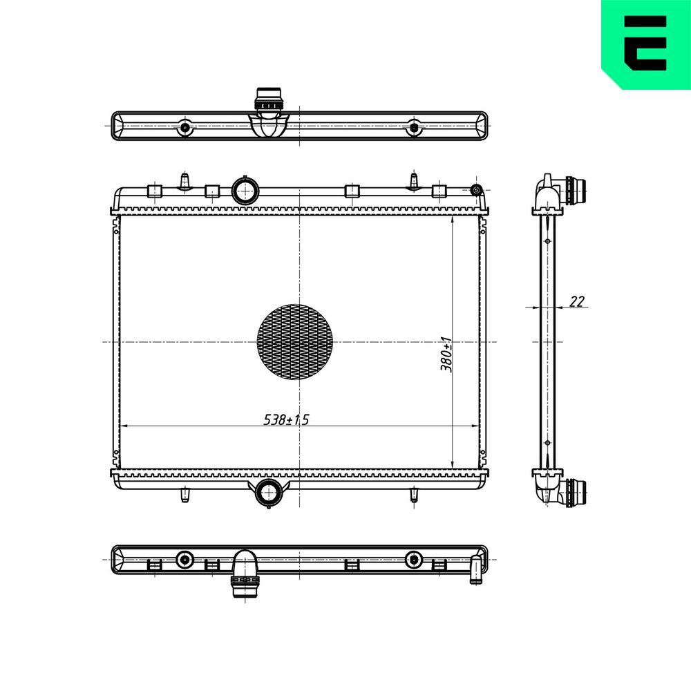 RADIATORE, RAFFREDDAMENTO MOTORE