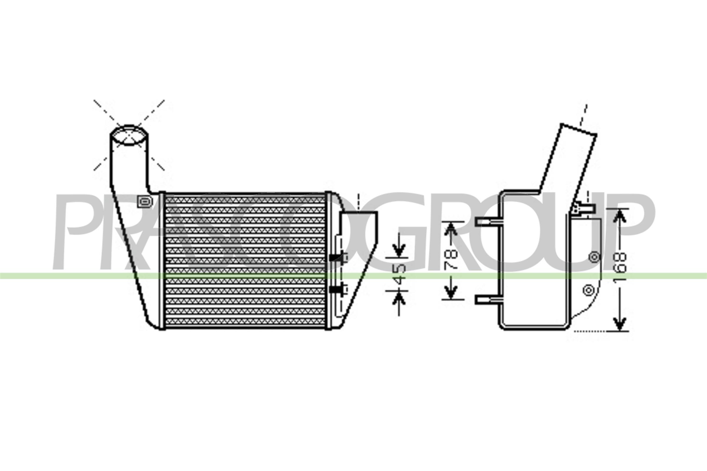 Intercooler PRASCO AD017N003