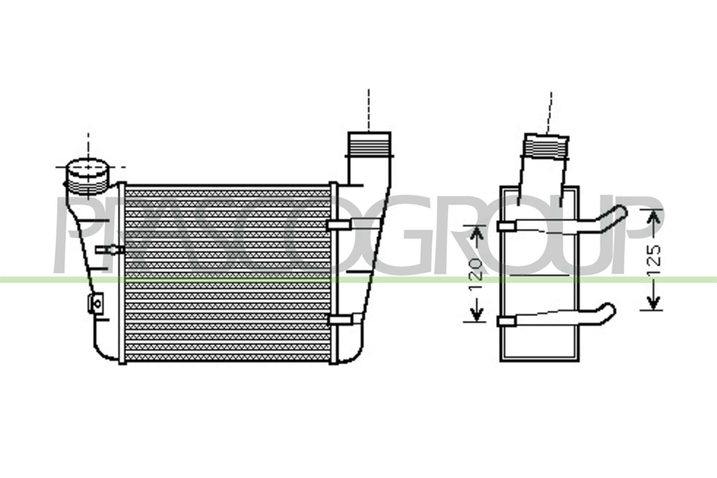 Intercooler PRASCO AD020N003