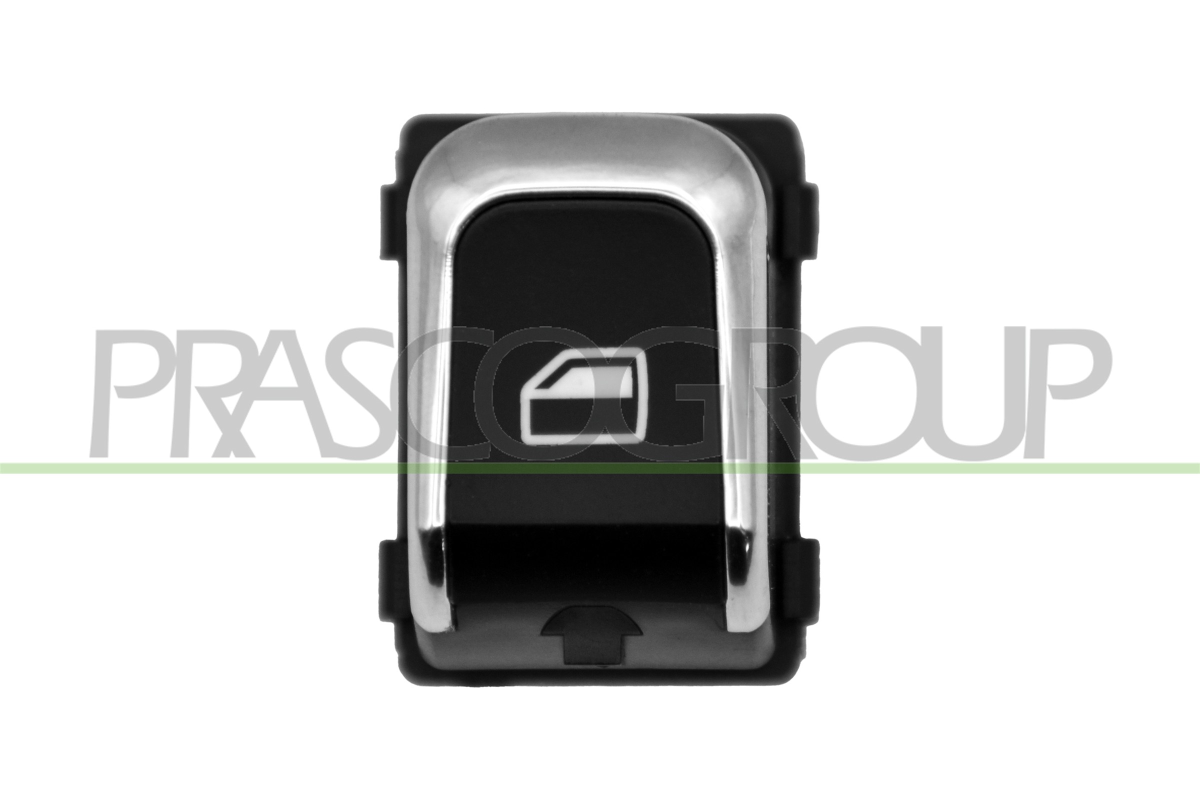 PRASCO INTERRUTTORE ALZ. NERO/BORDO CROMATO P. ANT. DX/P.AUDI