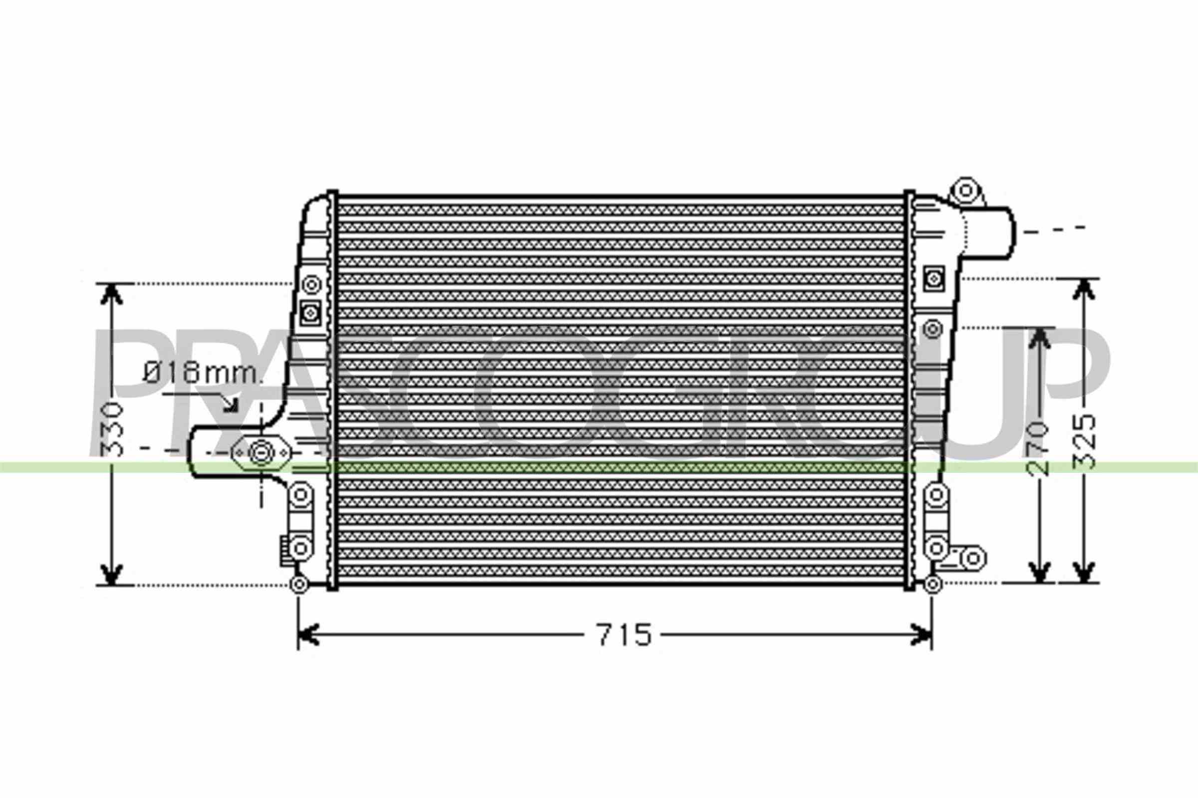 Intercooler PRASCO AD032N002