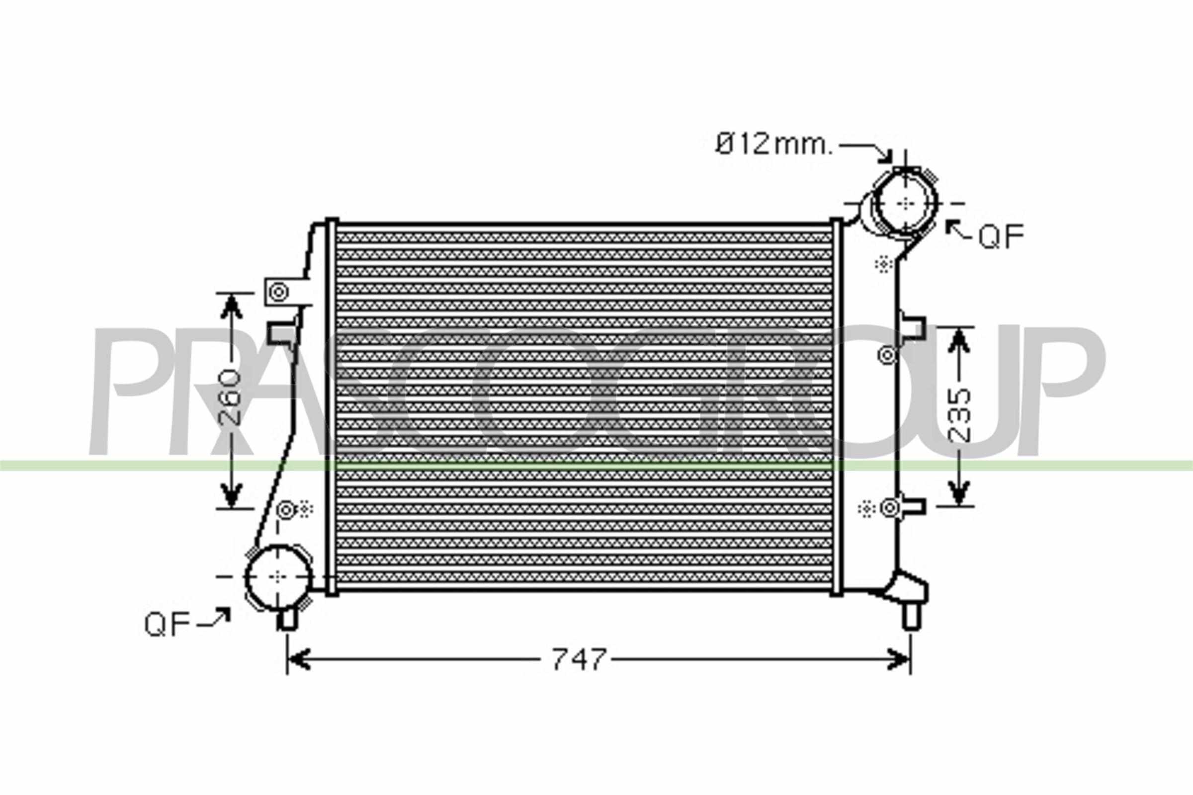 Intercooler PRASCO AD320N004