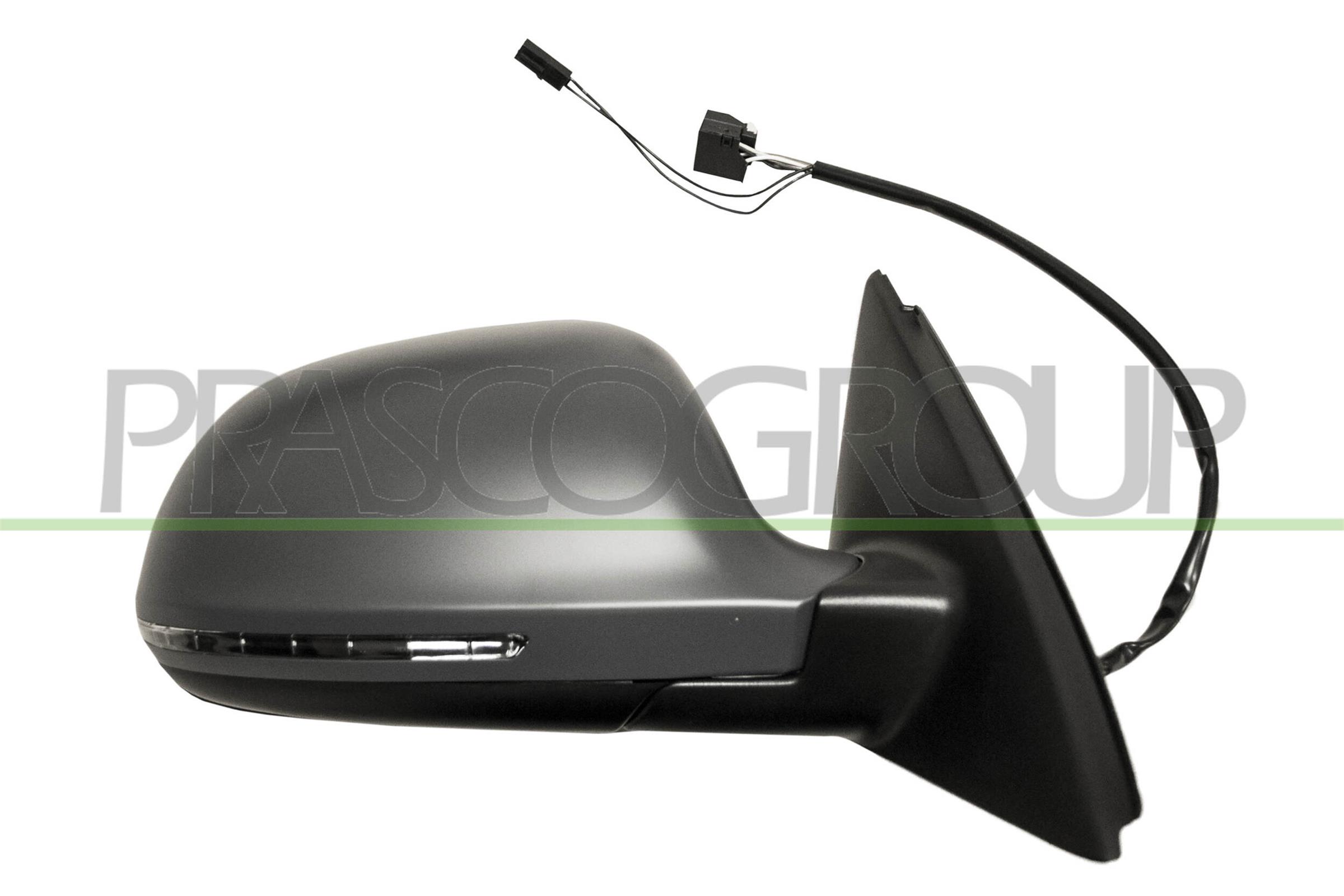 RETROVISORE DESTRO ELETTRICO-TERMICO-CON PRIMER-CON FANALE-CONVESSO/CROMATO-16H6P+2H2P