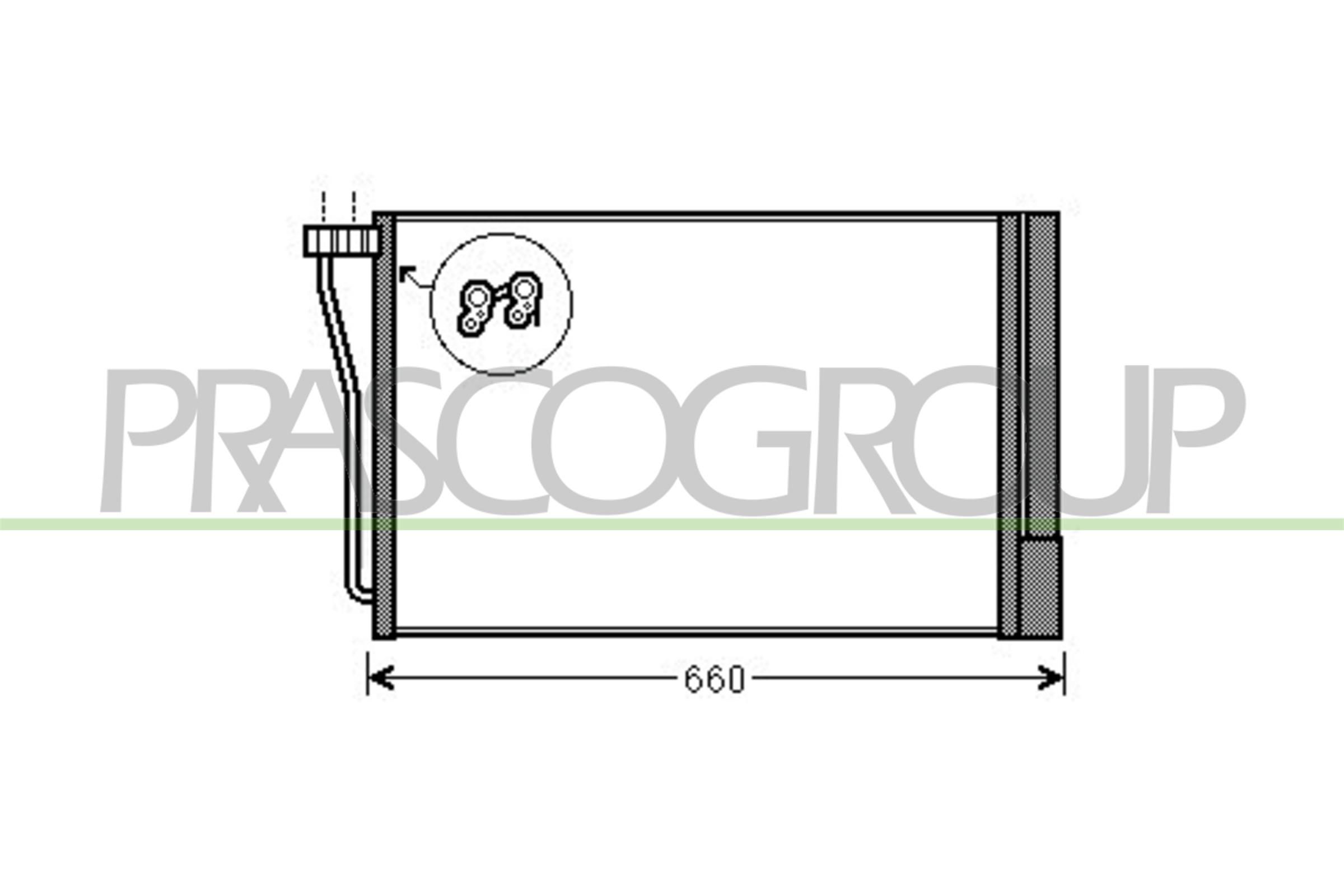 Condensatore, climatizzatore PRASCO BM048C003