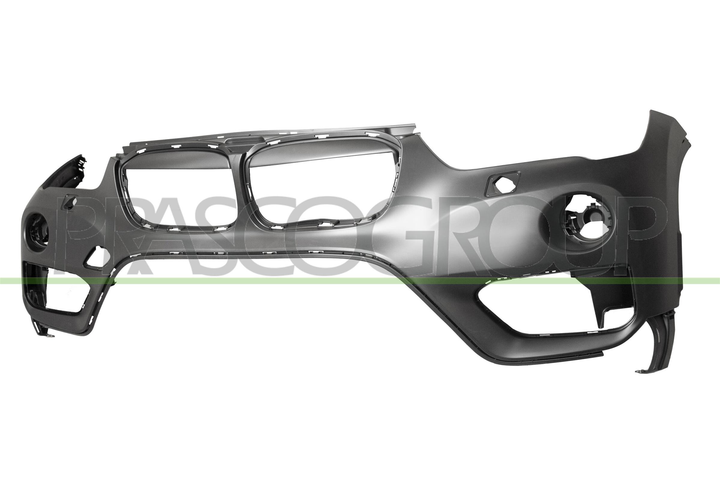 PARAURTI ANTERIORE CON PRIMER-CON FORI LAVAFARI