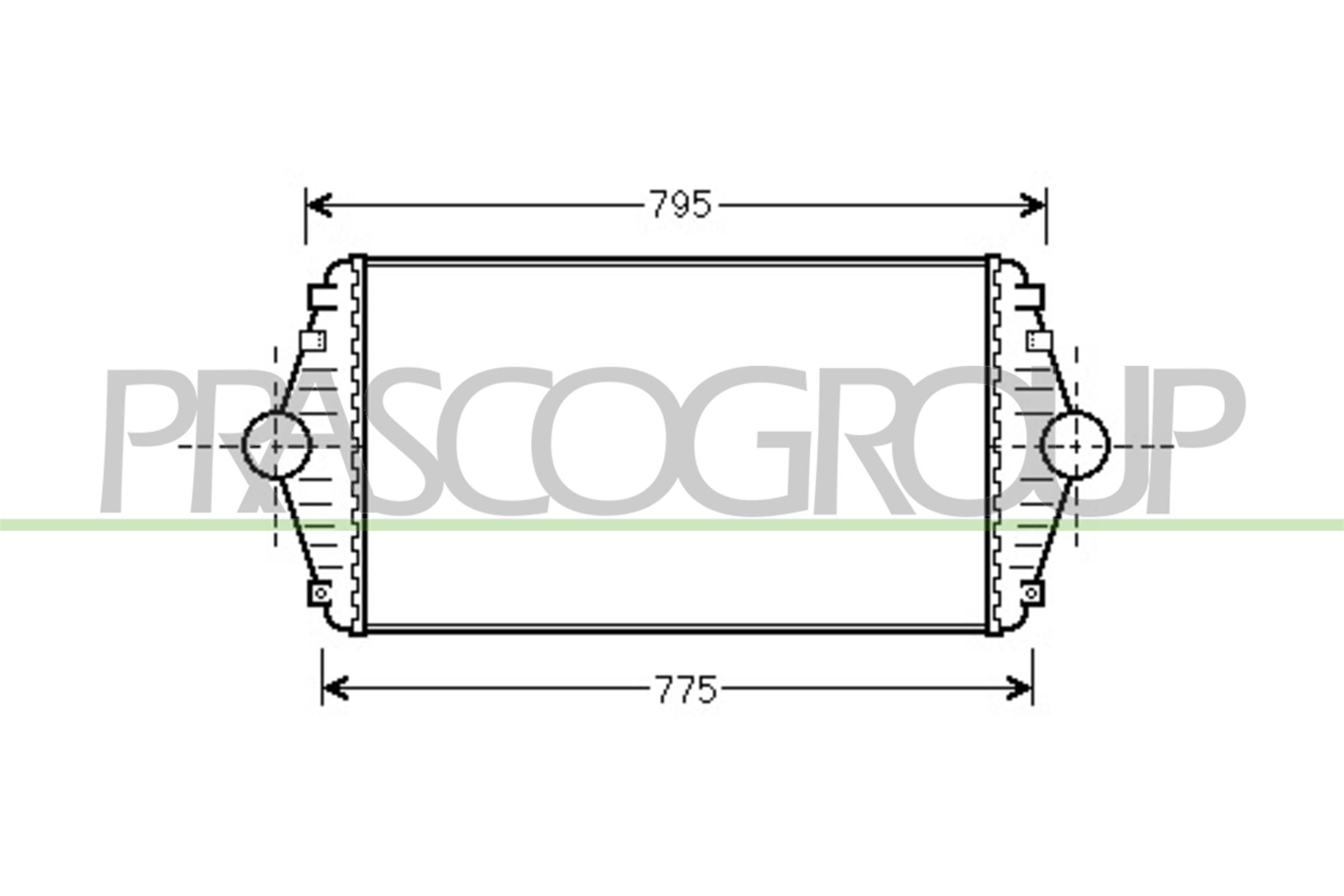 Intercooler PRASCO CI053N001