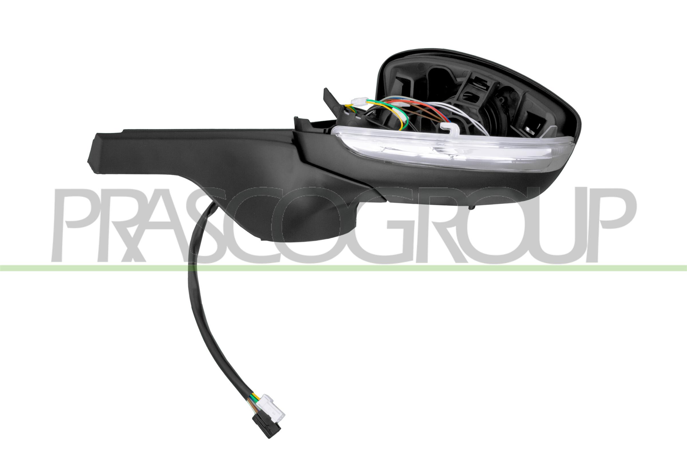 PRASCO RETROVISORE SINISTRO ELETTRICO-TERMICO CON PRIMER-CON