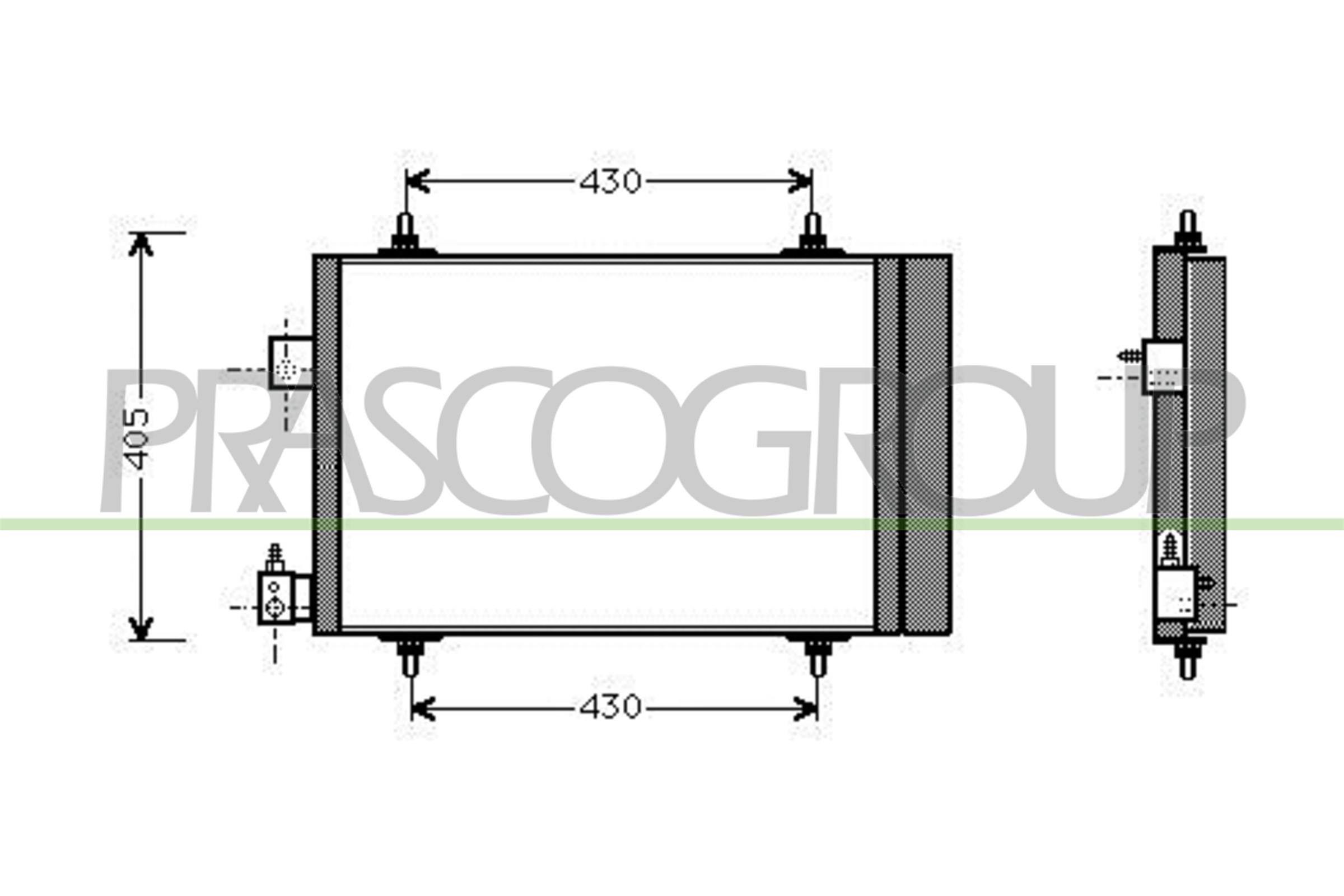 Condensatore, climatizzatore PRASCO CI422C002