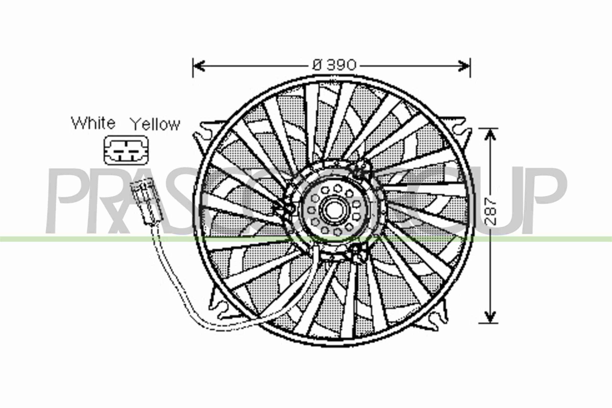 VENTOLA, RAFFREDDAMENTO MOTORE