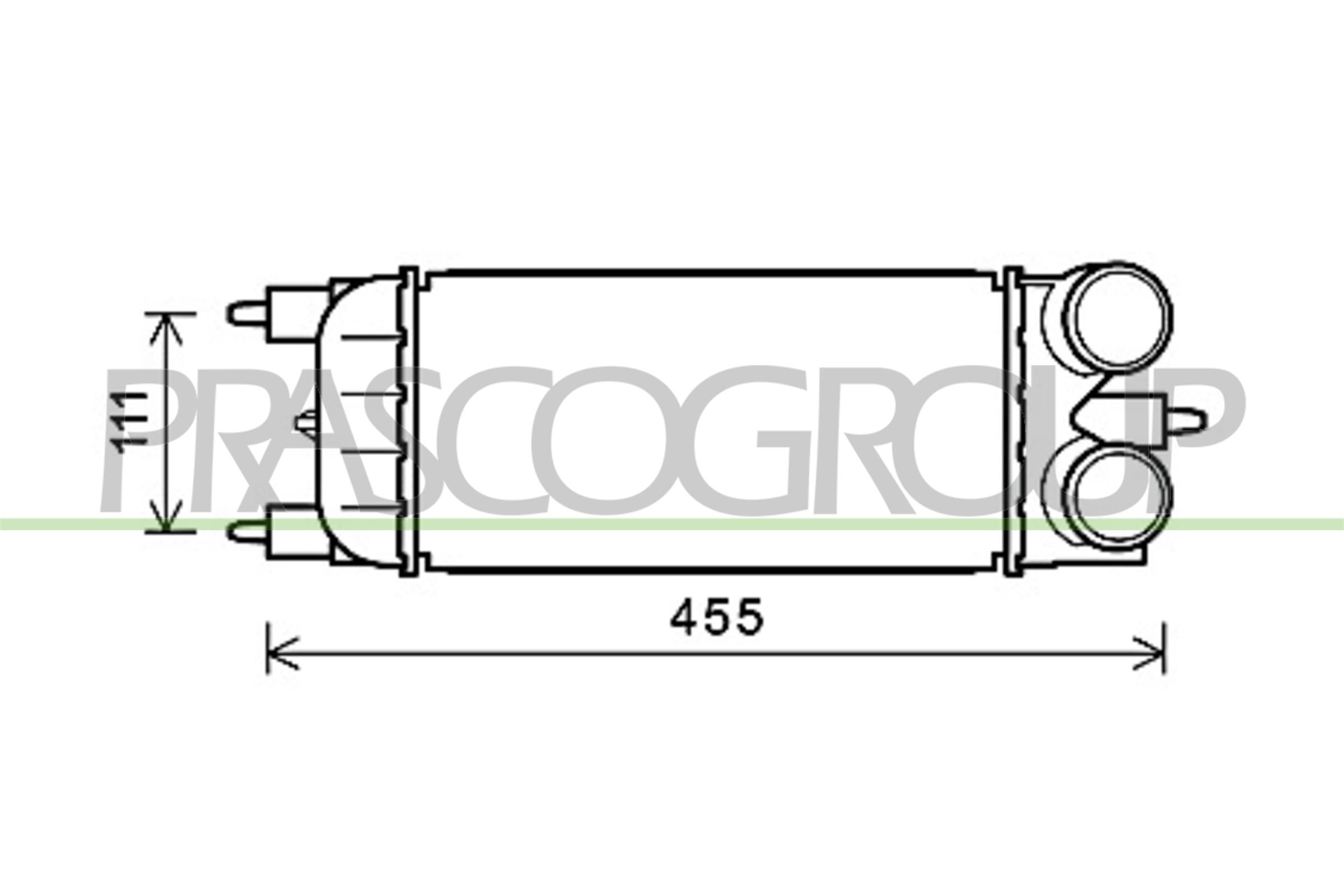 Intercooler PRASCO CI525N001