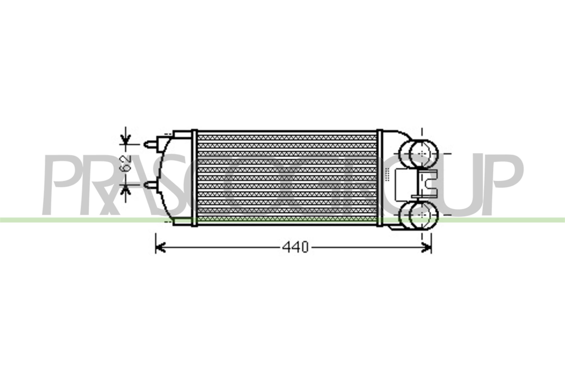 Intercooler PRASCO CI715N001